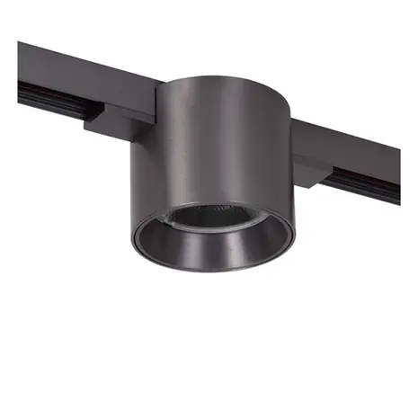 Lucide LED 48V LINIAL Lux Railspot Downlight 70MM - Geborsteld Gun Metal - 8W 700Lm | 60MM Hoog - 2700-4000K TW - Magnetisch Lucide LED 48V LINIAL Lux Railspot Downlight 70MM - Geborsteld Gun Metal - 8W 700Lm | 60MM Hoog - 2700-4000K TW - Magnetisch