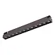 Lucide LED 48V LINIAL XENIA Dott Railarmatuur 23CM - Geborsteld Gun Metal - 10W 1000Lm | 2700-4000K TW - Magnetisch Lucide LED 48V LINIAL XENIA Dott Railarmatuur 23CM - Geborsteld Gun Metal - 10W 1000Lm | 2700-4000K TW - Magnetisch