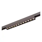 Lucide LED 48V LINIAL XENIA Dott Railarmatuur 23CM - Geborsteld Gun Metal - 10W 1000Lm | 2700-4000K TW - Magnetisch Lucide LED 48V LINIAL XENIA Dott Railarmatuur 23CM - Geborsteld Gun Metal - 10W 1000Lm | 2700-4000K TW - Magnetisch