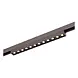 Lucide LED 48V LINIAL XENIA Dott Railarmatuur 23CM - Geborsteld Gun Metal - 10W 1000Lm | 2700-4000K TW - Magnetisch Lucide LED 48V LINIAL XENIA Dott Railarmatuur 23CM - Geborsteld Gun Metal - 10W 1000Lm | 2700-4000K TW - Magnetisch