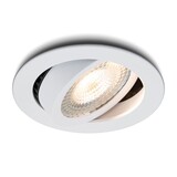 LCB LED Europe Dimbare LED Inbouwspot IP54 - 85mm - Wit - 5W 480Lm - 2700K 927 Warm Wit | 60D - TRIAC DIM - 75MM Zaagmaat - Interne Driver LCB LED Europe Dimbare LED Inbouwspot IP54 - 85mm - Wit - 5W 480Lm - 2700K 927 Warm Wit | 60D - TRIAC DIM - 75MM Zaagmaat - Interne Driver