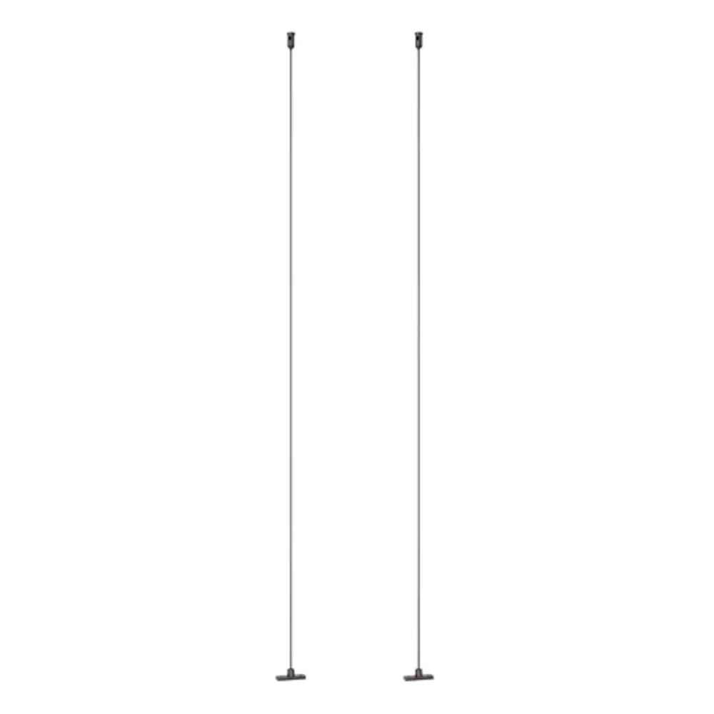 Lucide LED 48V LINIAL Spanningsrail toebehoren - Ophangset - Pendel 2 meter | Geborsteld Gun Metal Lucide LED 48V LINIAL Spanningsrail toebehoren - Ophangset - Pendel 2 meter | Geborsteld Gun Metal