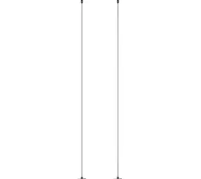 Lucide LED 48V LINIAL Spanningsrail toebehoren - Ophangset - Pendel 2 meter | Geborsteld Gun Metal Lucide LED 48V LINIAL Spanningsrail toebehoren - Ophangset - Pendel 2 meter | Geborsteld Gun Metal