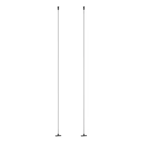 Lucide LED 48V LINIAL Spanningsrail toebehoren - Ophangset - Pendel 2 meter | Geborsteld Gun Metal Lucide LED 48V LINIAL Spanningsrail toebehoren - Ophangset - Pendel 2 meter | Geborsteld Gun Metal
