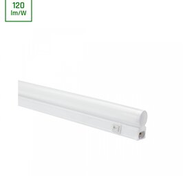 Spectrum voor de installateur LED T5 Armatuur 60cm - 7W 840Lm - 4000K 840 - incl. schakelaar en 150cm aansluitstekker Spectrum voor de installateur LED T5 Armatuur 60cm - 7W 840Lm - 4000K 840 - incl. schakelaar en 150cm aansluitstekker