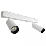 KS VERLICHTING LED Plafondlamp Richtspot VIGO - Wit - 2-Lichts GU10 Mini | MR11 35MM Fitting - Draaibaar & Kantelbaar - 5 jaar garantie KS VERLICHTING LED Plafondlamp Richtspot VIGO - Wit - 2-Lichts GU10 Mini | MR11 35MM Fitting - Draaibaar & Kantelbaar - 5 jaar garantie