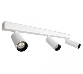 KS VERLICHTING LED Plafondlamp Richtspot VIGO - Wit - 3-Lichts GU10 Fitting | Draaibaar & Kantelbaar - 5 jaar garantie KS VERLICHTING LED Plafondlamp Richtspot VIGO - Wit - 3-Lichts GU10 Fitting | Draaibaar & Kantelbaar - 5 jaar garantie