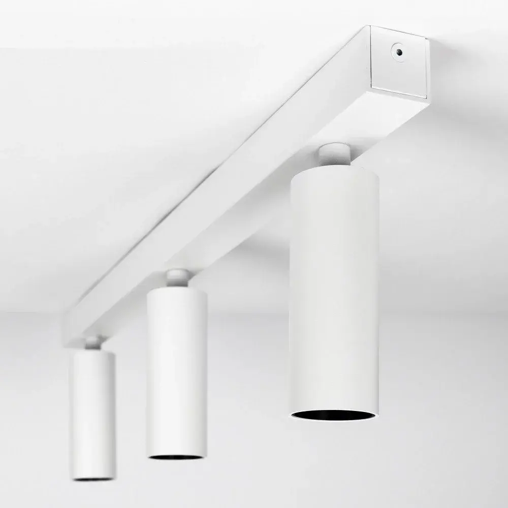 KS VERLICHTING LED Plafondlamp Richtspot VIGO - Wit - 3-Lichts GU10 Fitting | Draaibaar & Kantelbaar - 5 jaar garantie KS VERLICHTING LED Plafondlamp Richtspot VIGO - Wit - 3-Lichts GU10 Fitting | Draaibaar & Kantelbaar - 5 jaar garantie