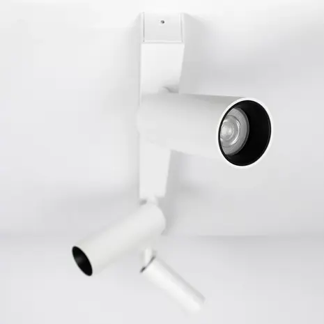 KS VERLICHTING LED Plafondlamp Richtspot VIGO - Wit - 3-Lichts GU10 Fitting | Draaibaar & Kantelbaar - 5 jaar garantie KS VERLICHTING LED Plafondlamp Richtspot VIGO - Wit - 3-Lichts GU10 Fitting | Draaibaar & Kantelbaar - 5 jaar garantie