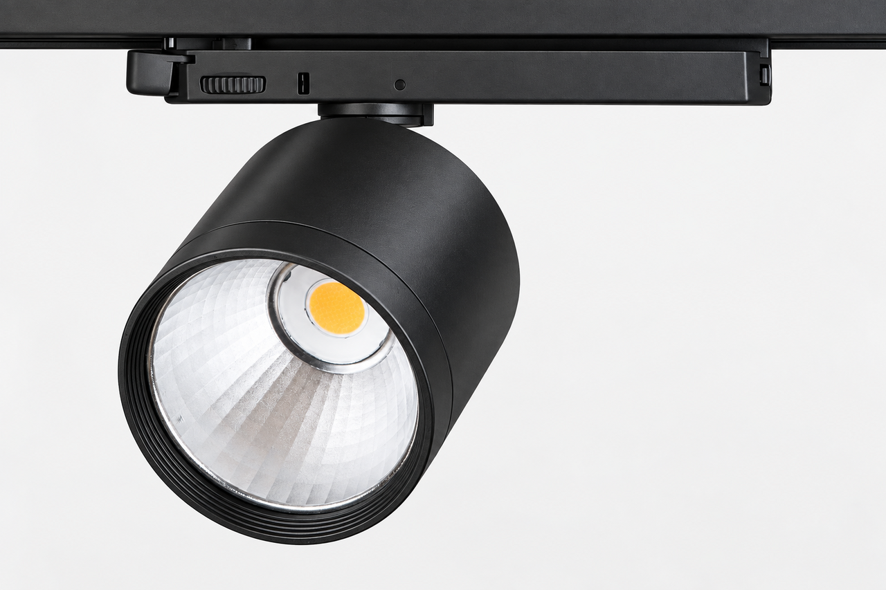 Lival LED Railspot Zwart – 33,7W – 3500K Warm Neutraal Wit – 850mA