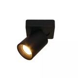 LCB LED Europe LED Plafondspot Megano - Zwart - GU10 Fitting - 1 Voudig LCB LED Europe LED Plafondspot Megano - Zwart - GU10 Fitting - 1 Voudig