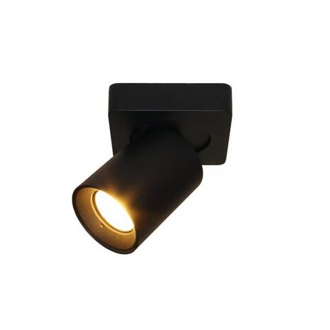 LCB LED Europe LED Plafondspot Megano - Zwart - GU10 Fitting - 1 Voudig LCB LED Europe LED Plafondspot Megano - Zwart - GU10 Fitting - 1 Voudig