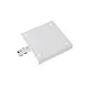 Lucide Lucide TRACK Startvoeding 1-Fase Railsysteem - Enkel/Dubbel - Wit - IP20