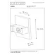 Lucide Lucide Premium LINIAL Eindkap - 1-fase Railsysteem / Railverlichting - Smart - 48V Track - Set van 2 - Champagne
