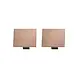 Lucide Lucide Premium LINIAL Eindkap - 1-fase Railsysteem / Railverlichting - Smart - 48V Track - Set van 2 - Champagne