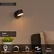 Lucide LED Wandlamp Zwart – 9W – 2700K Extra Warm Wit – Dimbaar – Modern Design Lucide LED Wandlamp Zwart – 9W – 2700K Extra Warm Wit – Dimbaar – Modern Design