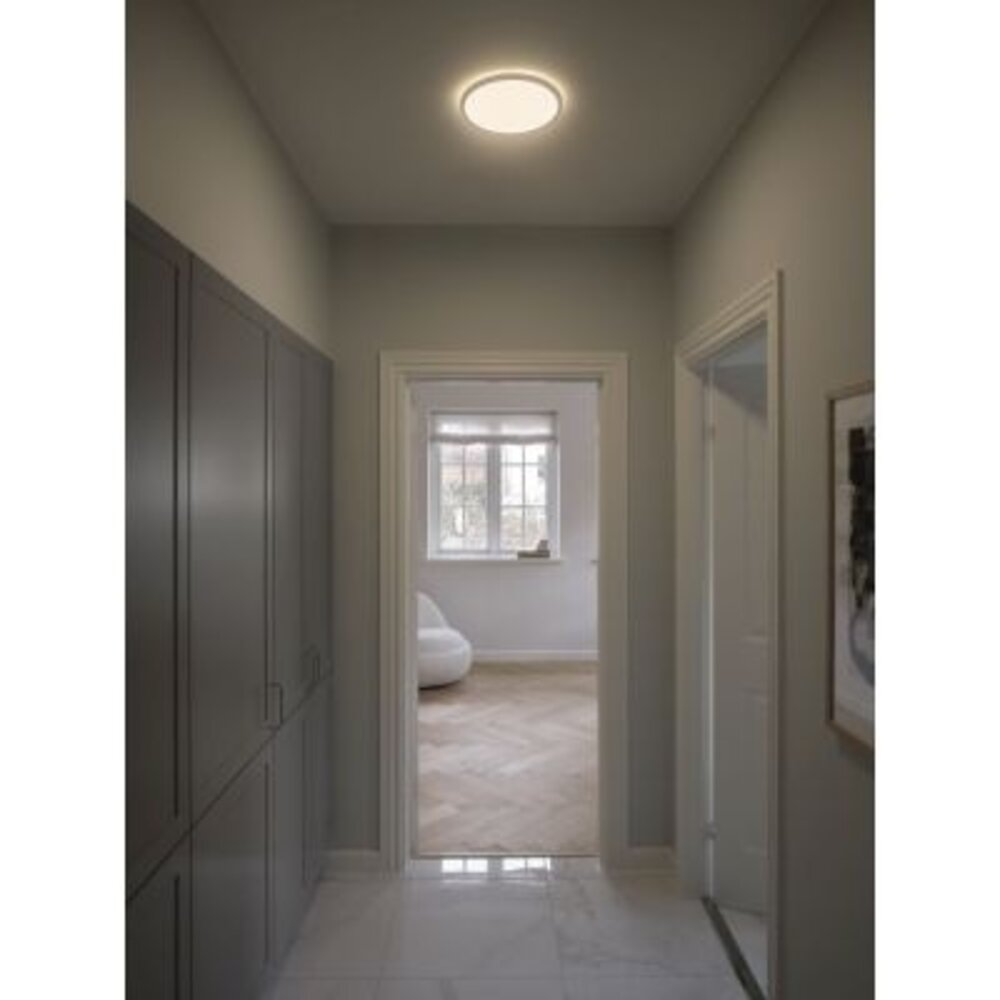 Nordlux LED Bulkhead Plafondlamp IP54 - 294MM - Nordlux Oja 29 - 18W 1600Lm | 2700K | MV Sensor Licht & beweging Nordlux LED Bulkhead Plafondlamp IP54 - 294MM - Nordlux Oja 29 - 18W 1600Lm | 2700K | MV Sensor Licht & beweging