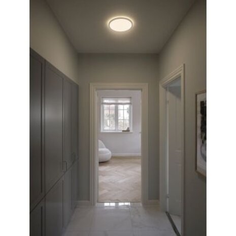 Nordlux LED Bulkhead Plafondlamp IP54 - 294MM - Nordlux Oja 29 - 18W 1600Lm | 2700K | MV Sensor Licht & beweging Nordlux LED Bulkhead Plafondlamp IP54 - 294MM - Nordlux Oja 29 - 18W 1600Lm | 2700K | MV Sensor Licht & beweging