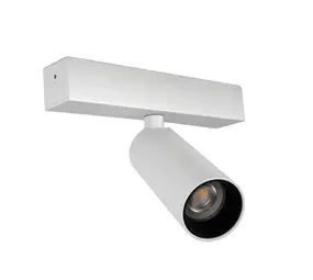 KS VERLICHTING LED Plafondlamp Richtspot VIGO - Wit - 1-Lichts GU10 Mini | MR11 35MM Fitting - Draaibaar & Kantelbaar Vigo 1 Opbouwspot Wit