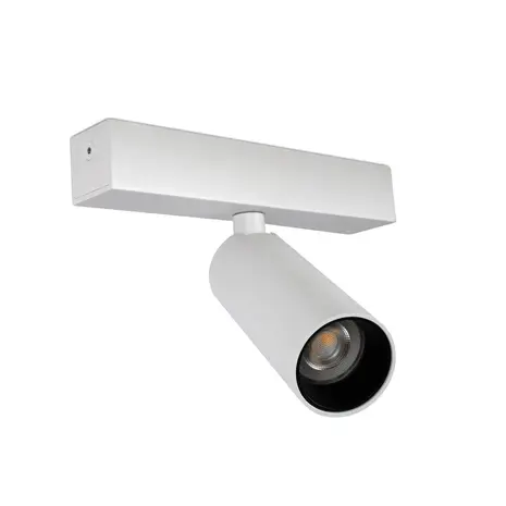 KS VERLICHTING LED Plafondlamp Richtspot VIGO - Wit - 1-Lichts GU10 Mini | MR11 35MM Fitting - Draaibaar & Kantelbaar Vigo 1 Opbouwspot Wit