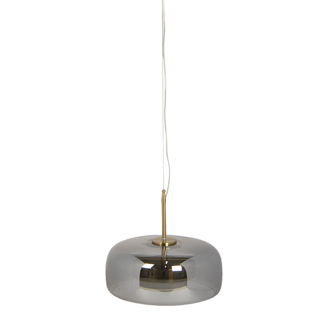 Hanglamp met lamp (Ø 33*16/160 cm LED) van Clayre & Eef (6LMP705G) - - Thils.nl