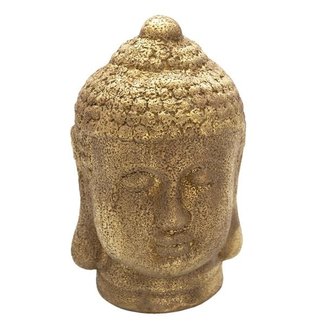 Clayre & Eef Clayre & Eef Decoratie hoofd Boeddha 14*14*23 cm 6CE1304