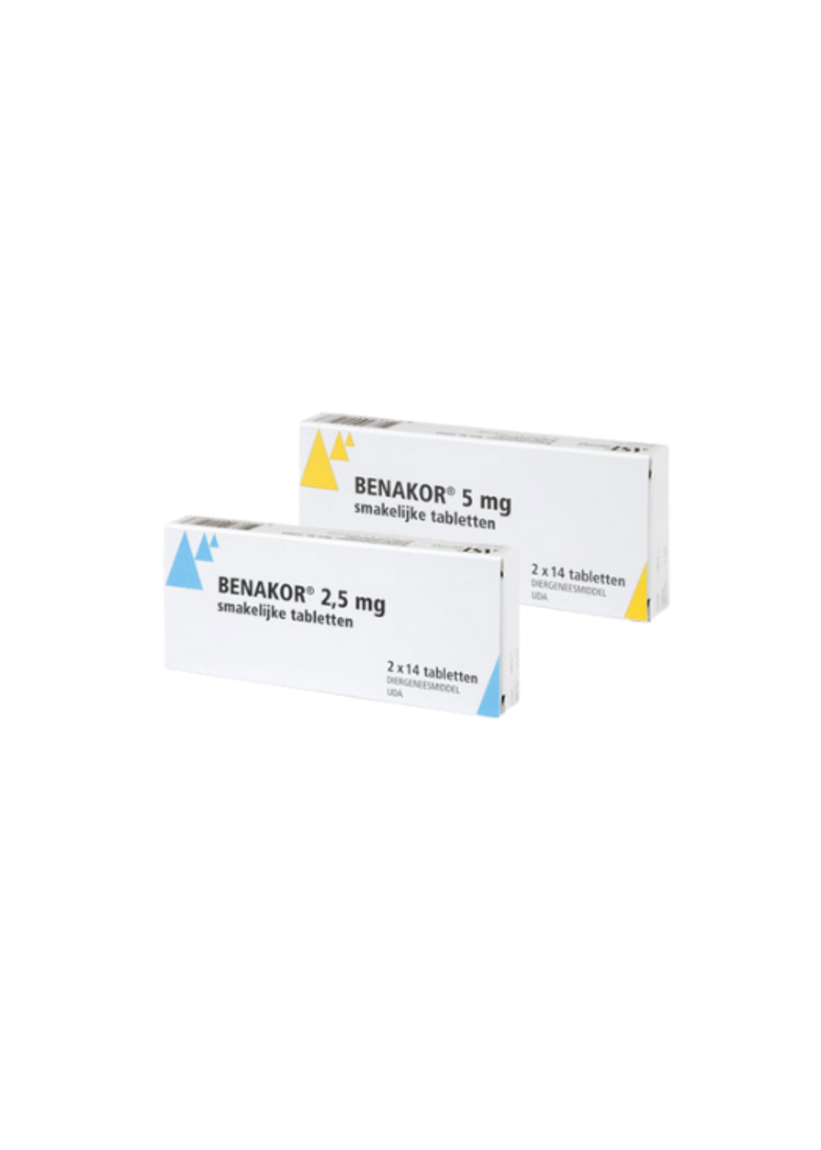 Benakor Kat | 2,5mg en 5mg Tabletten