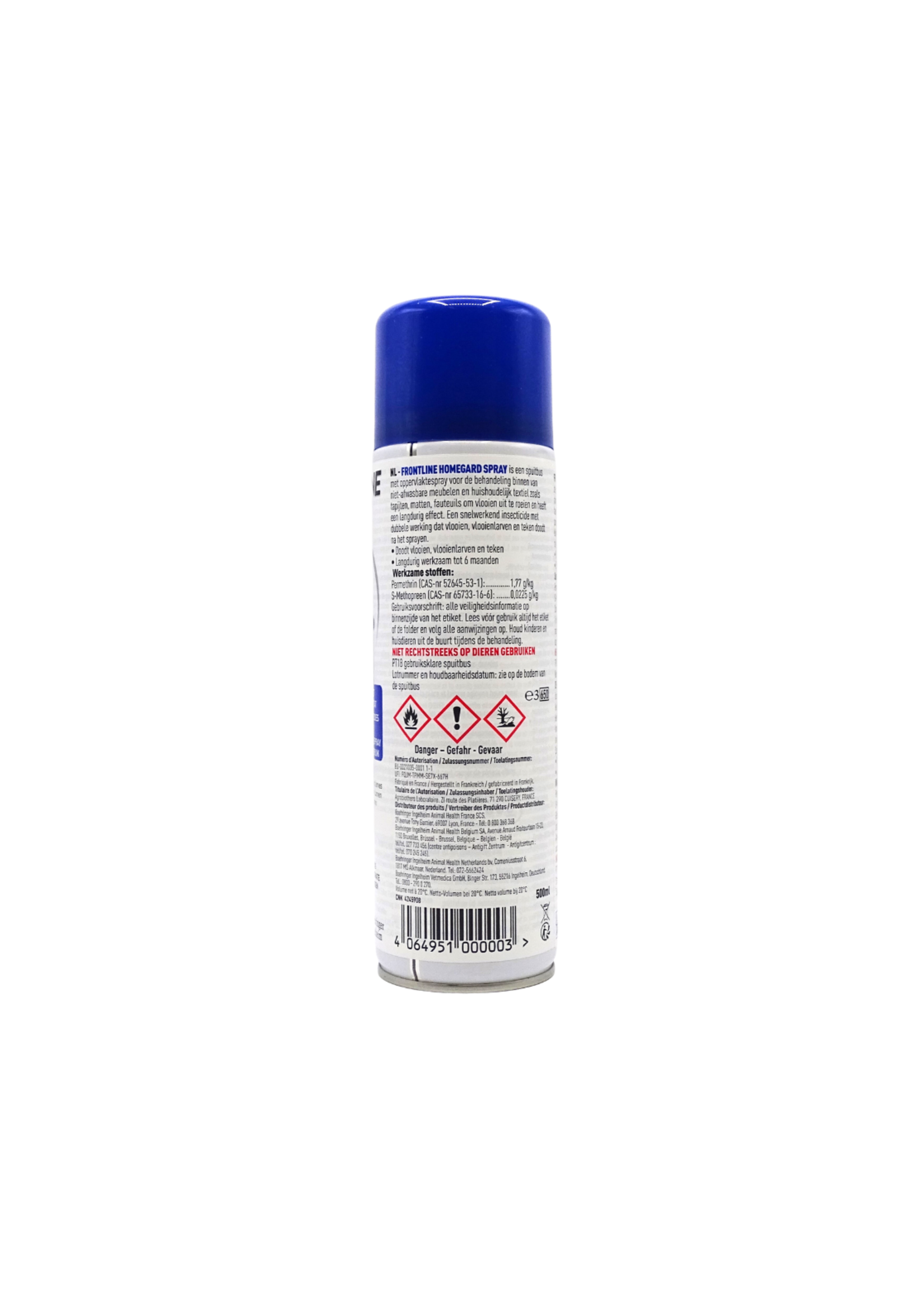 Frontline Homegard | Spray tegen vlooien & teken