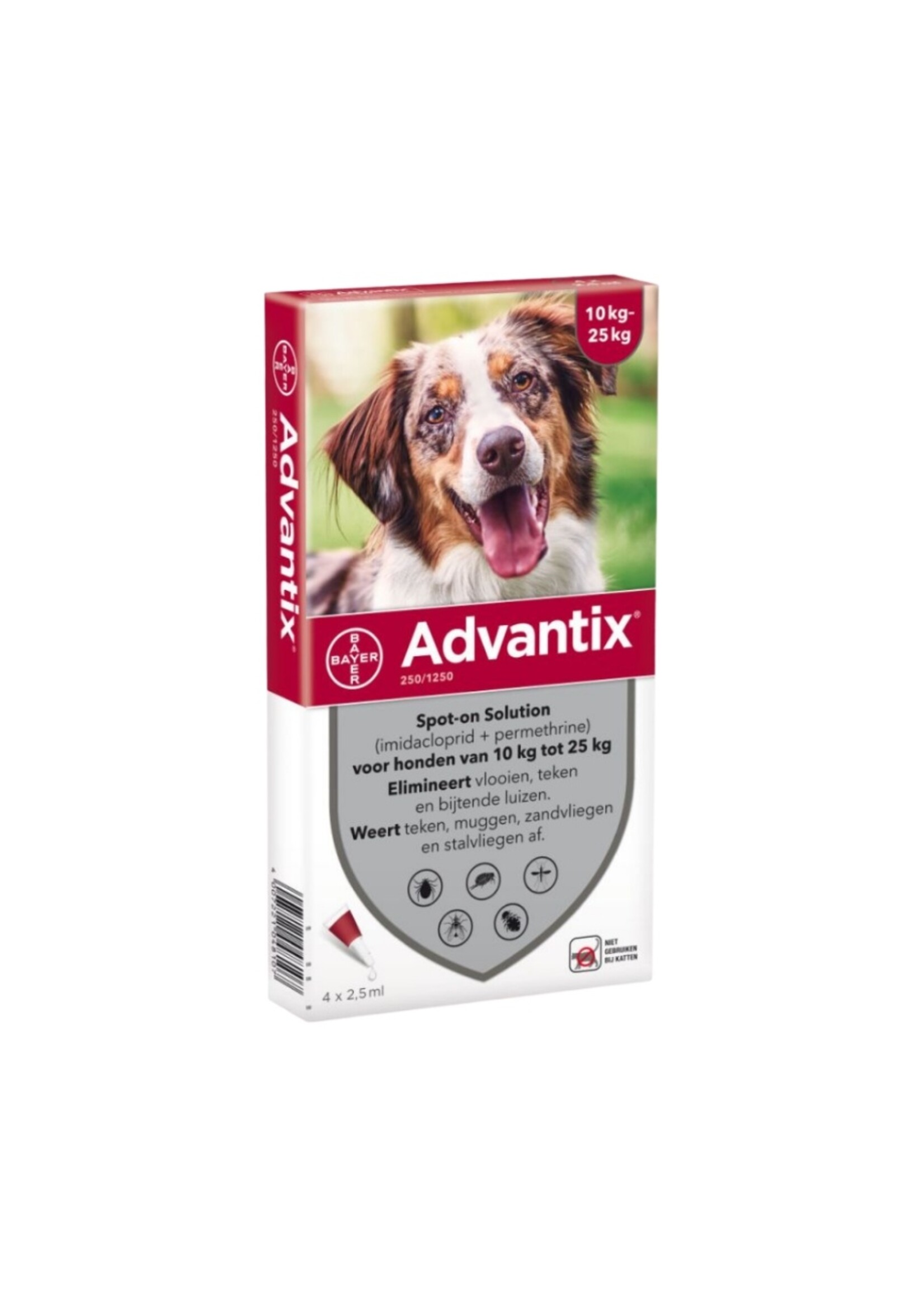 Advantix Advantix | Spot-on gegen Flöhe und Zecken für Hunde