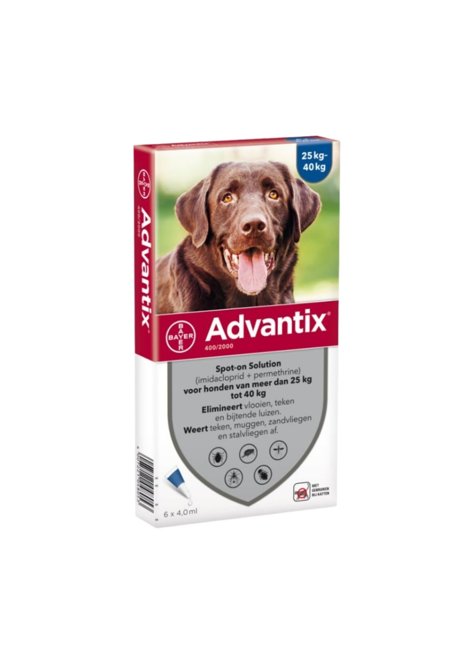 Advantix Advantix | Spot-on gegen Flöhe und Zecken für Hunde