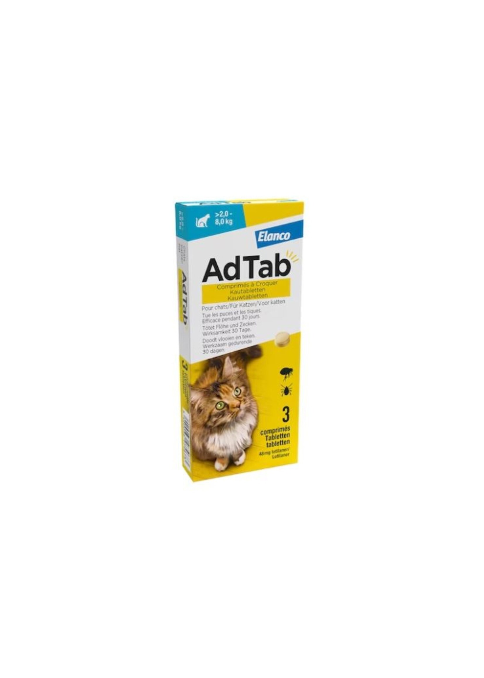 AdTab kauwtabletten | Kat