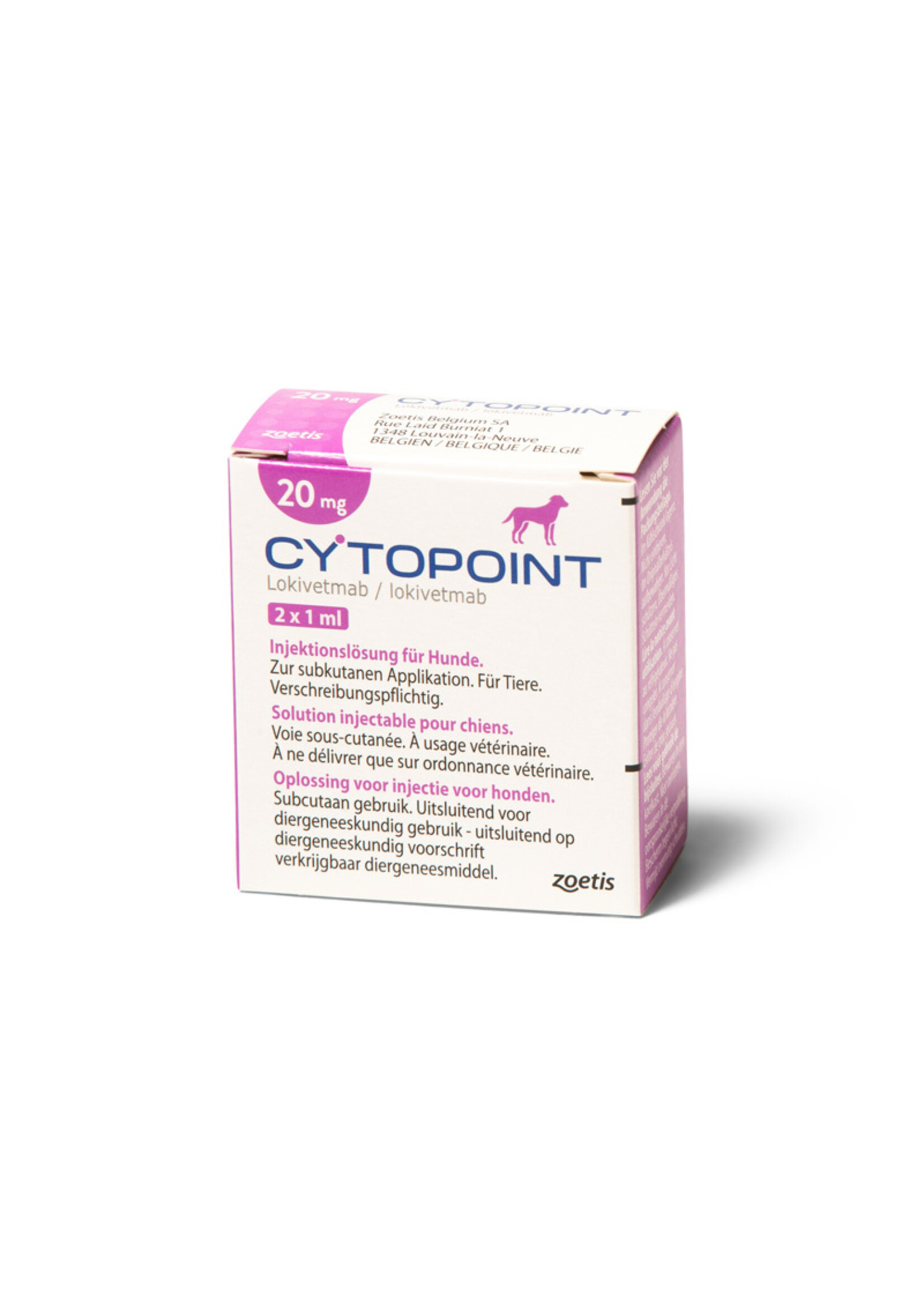 Cytopoint; oplossing voor injectie van honden.