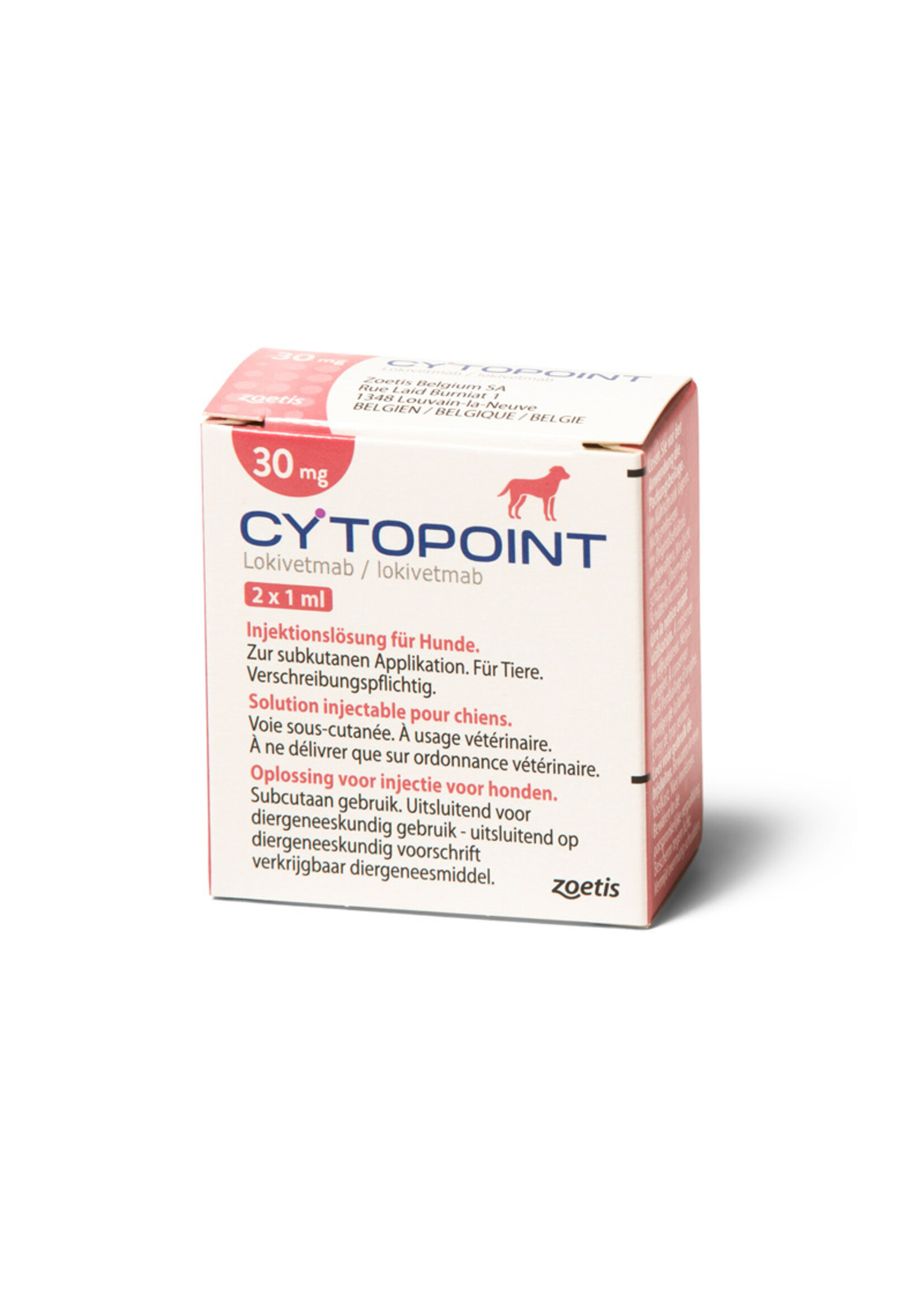 Cytopoint; oplossing voor injectie van honden.