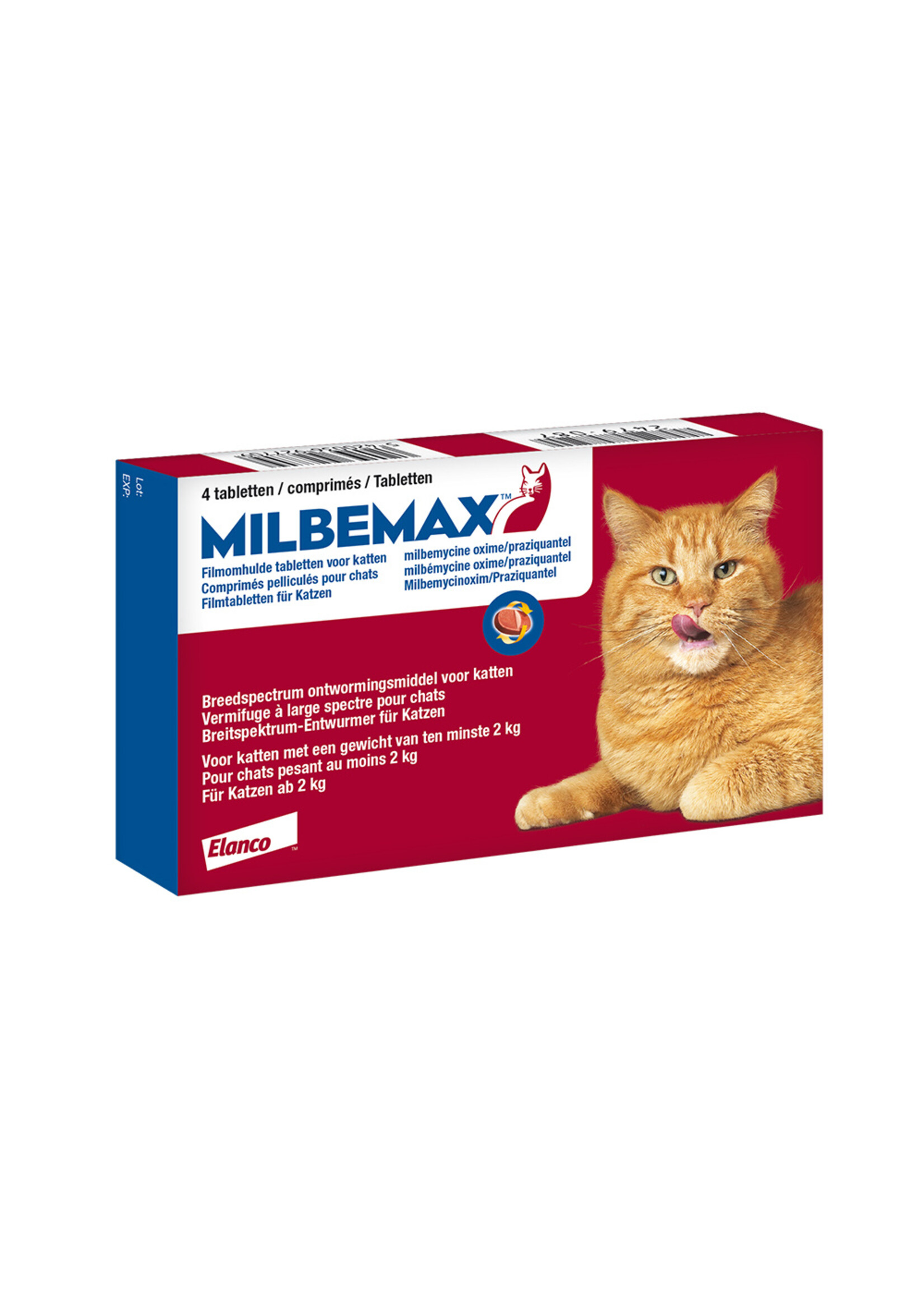 Overige Merken Wormkuur katten met een gewicht van 2 tot 8 kg