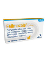 Felimazole Omhulde tabletten voor katten
