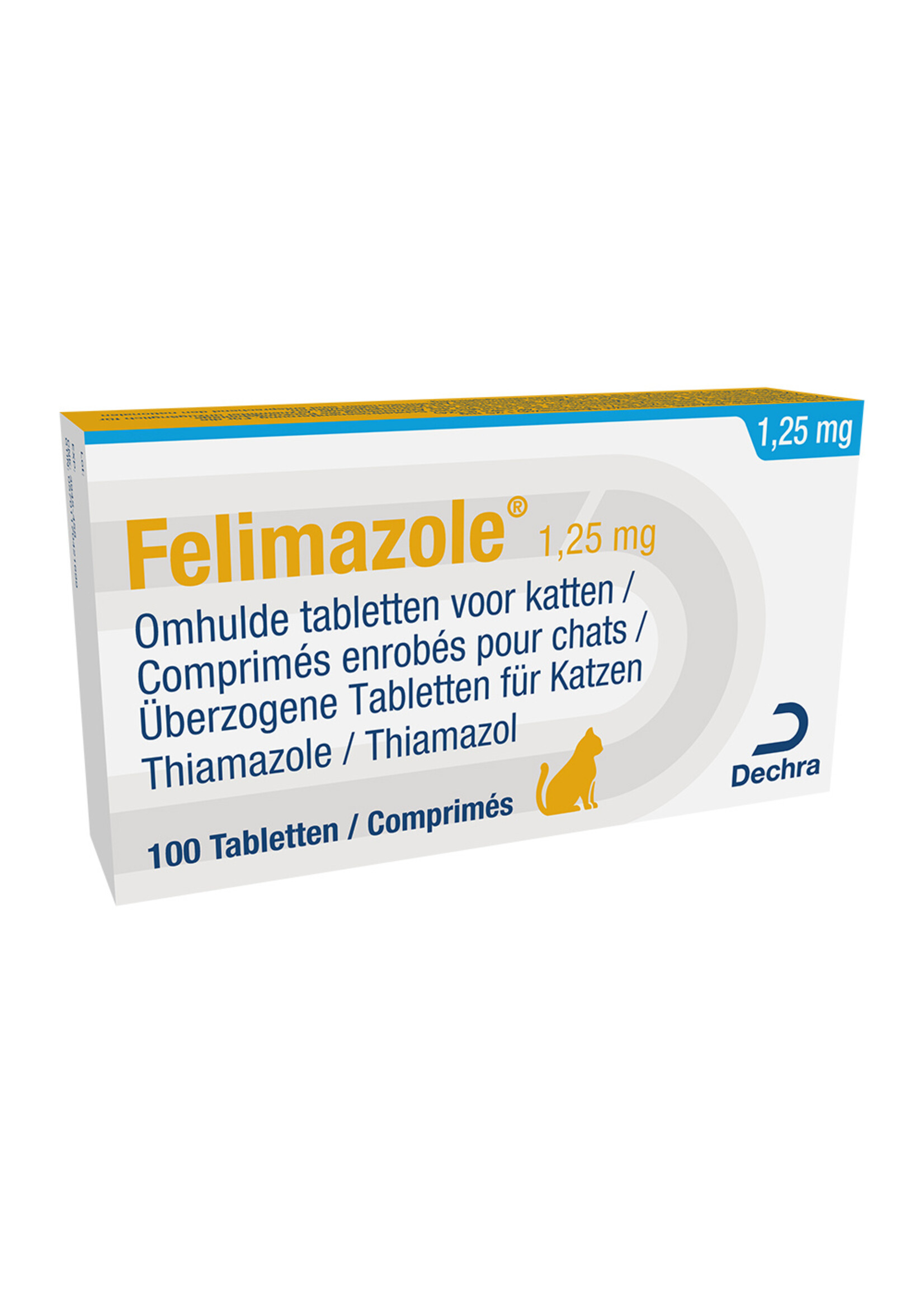 Felimazole Omhulde tabletten voor katten