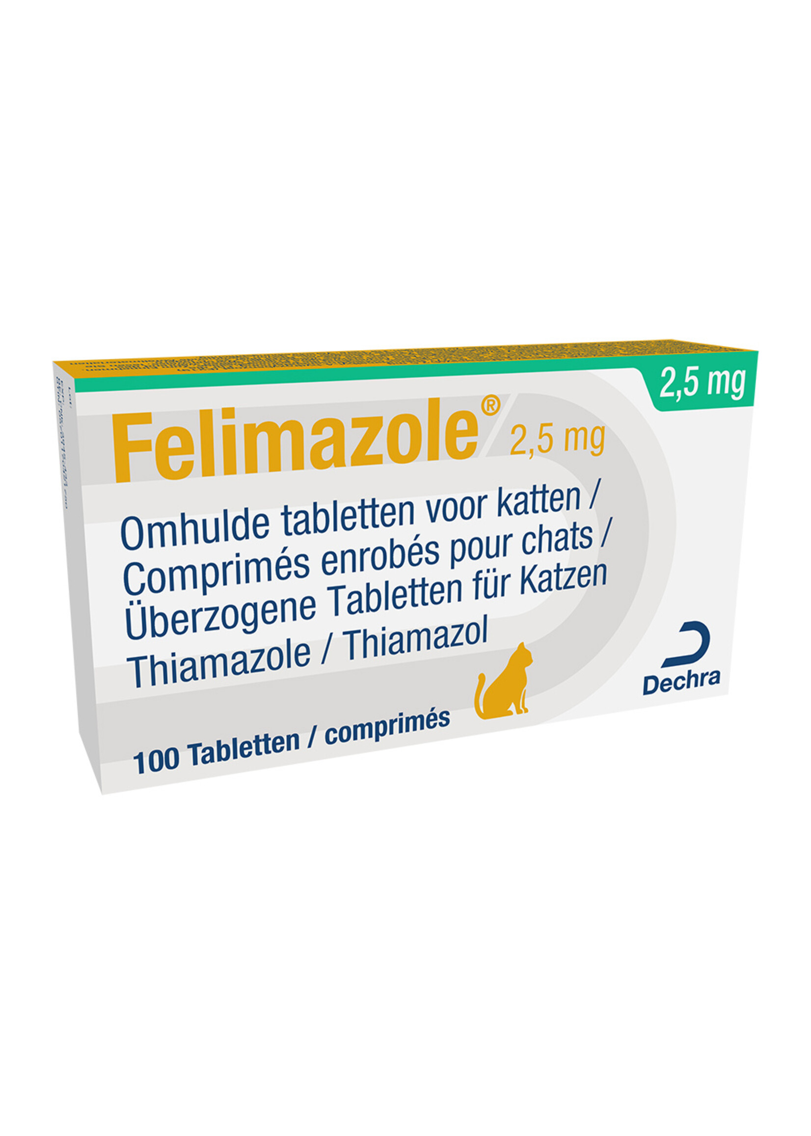 Felimazole Omhulde tabletten voor katten