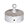 paalmuts rond met pen paalmuts rond met pen