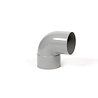 Dyka PVC bocht 90° lijmmof / spie Dyka PVC bocht 90° lijmmof / spie