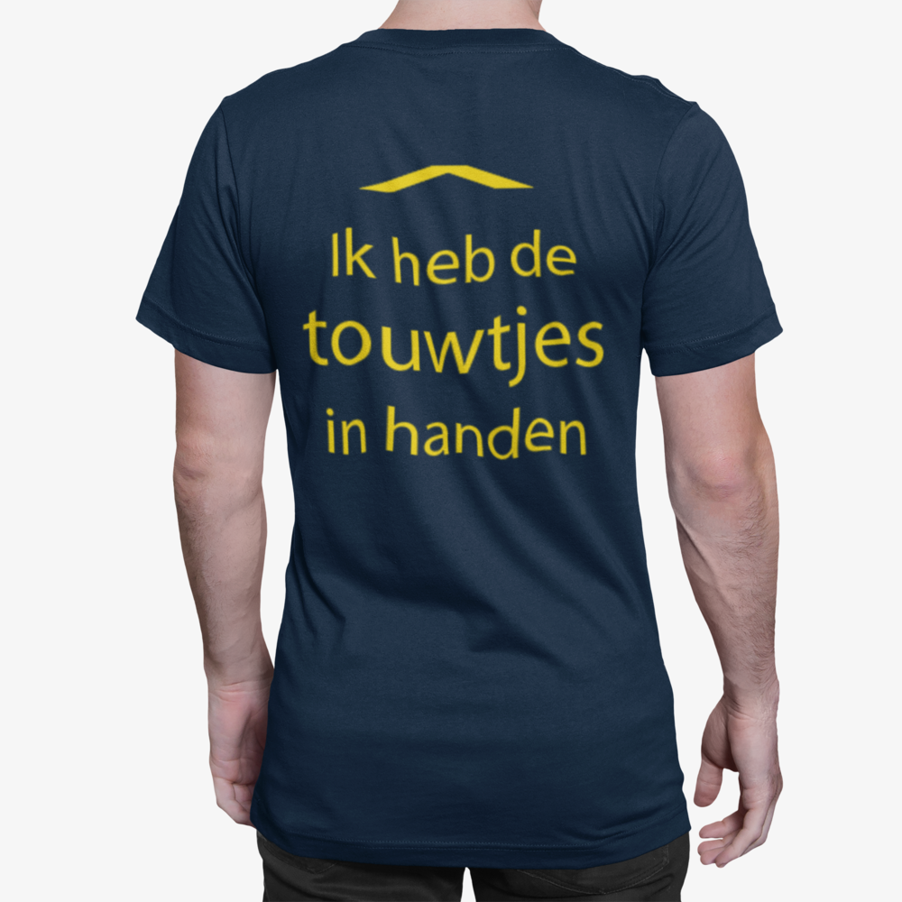“Ik heb de touwtjes in handen” t-shirt