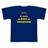 "Ik neem de boel op sleeptouw" tshirt
