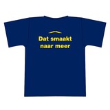 "Dat smaakt naar meer" tshirt "Dat smaakt naar meer" tshirt