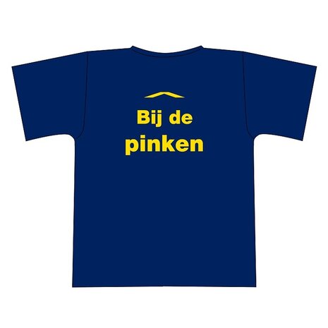 "Bij de pinken" tshirt