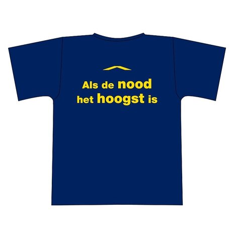 "Als de nood het hoogst is" tshirt
