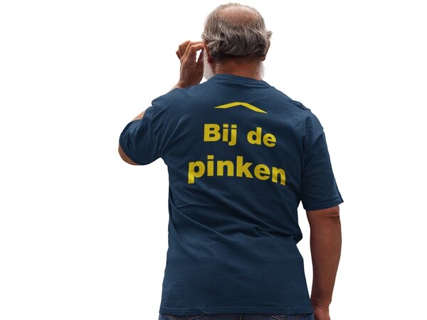 "Bij de pinken" tshirt