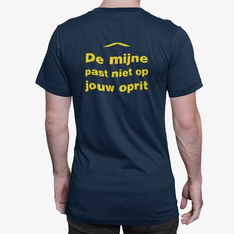 "De mijne past niet op jouw oprit" tshirt