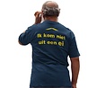 "ik kom niet uit een ei" tshirt