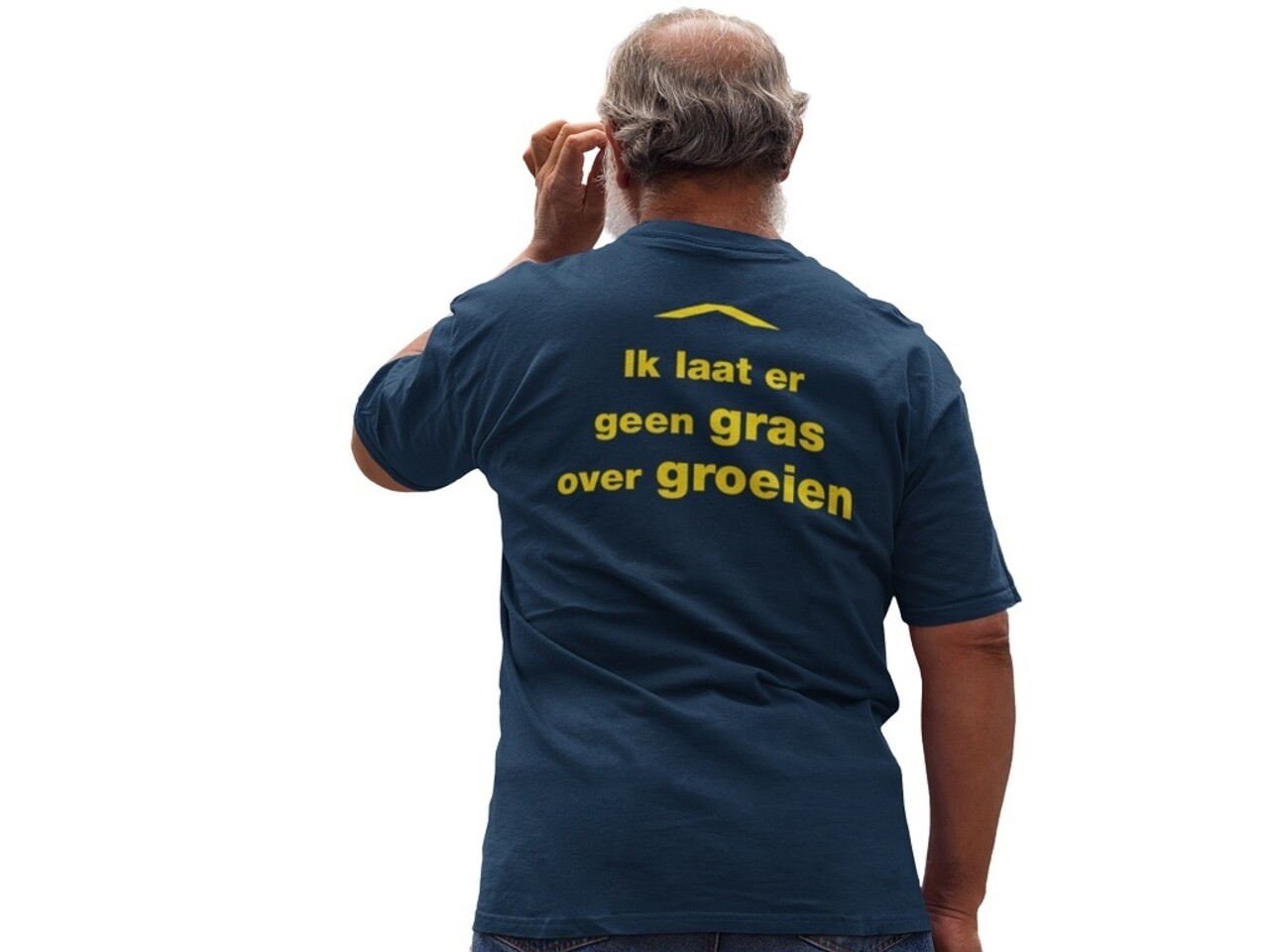 "Ik laat er geen gras over groeien" tshirt