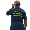 "Ik neem de boel op sleeptouw" tshirt