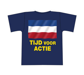"Tijd voor actie" tshirt "Tijd voor actie" tshirt